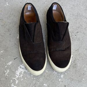 Alexander McQueen Men\'s Croc Embossed Apron Toe Loafers Size 44 (MSRP $990) Alexander McQueen Men main image 4